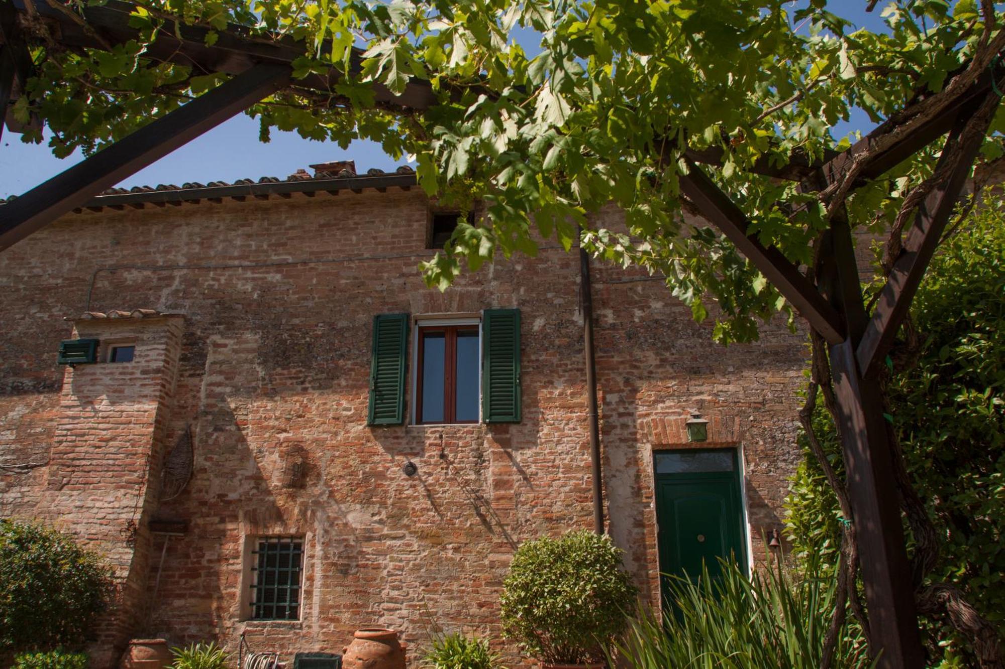 Podere Piazza Casa Dell'Arcivescovo シエーナ エクステリア 写真
