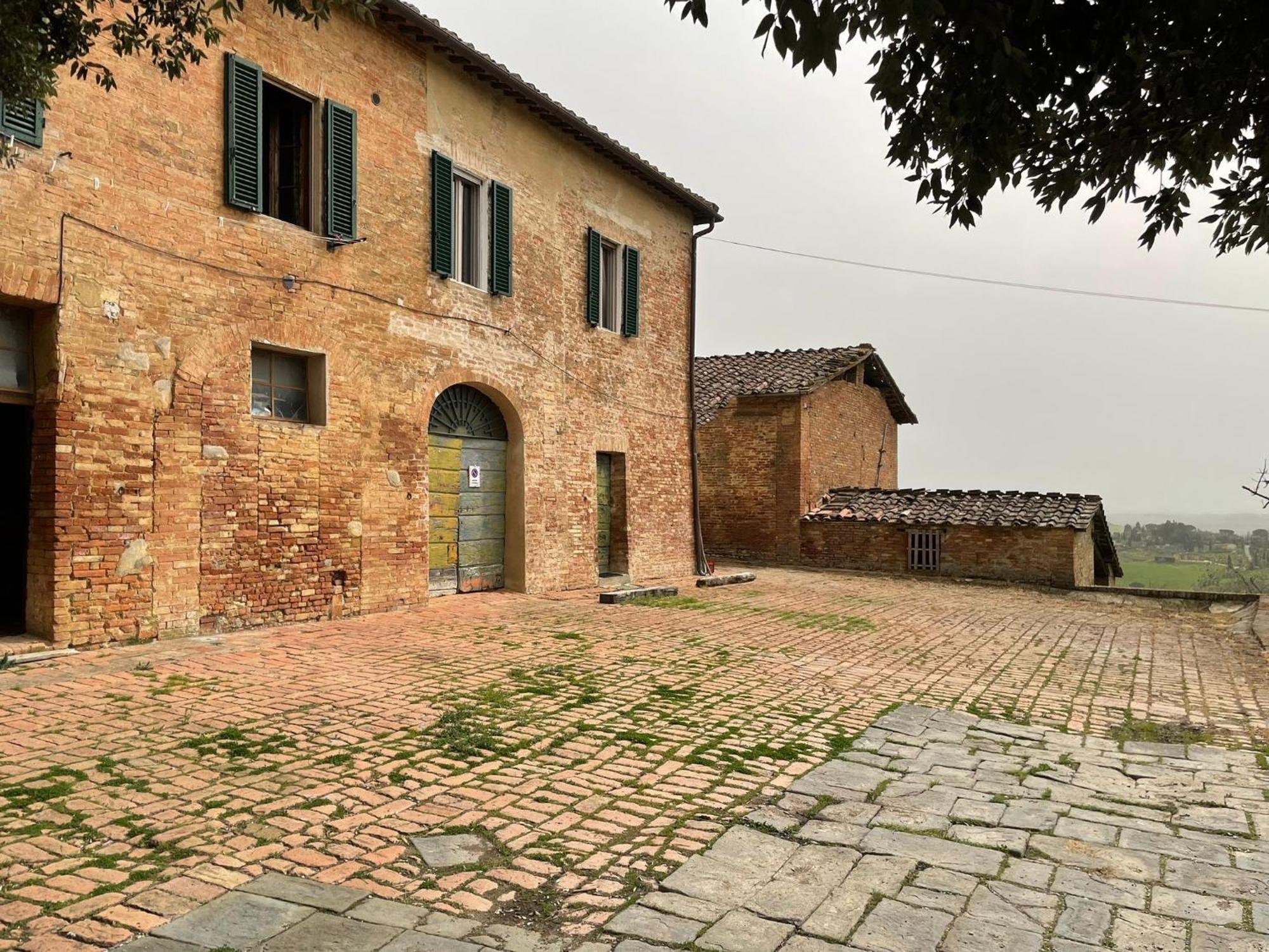 Podere Piazza Casa Dell'Arcivescovo シエーナ エクステリア 写真